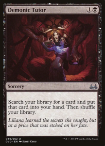 DEMONIC TUTOR